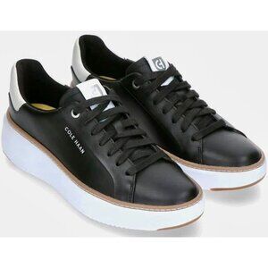 Cole Haan NEW GrandPrø Topspin Sneakers Black-Optic White Men’s 8 Women’s 9.5